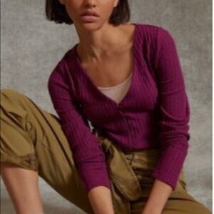 Anthropologie “Meryl” front button Cardigan